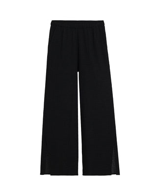 AIMER CHUANG Cotton Side Slit Pants