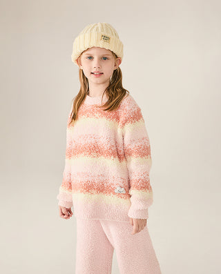 AIMER KIDS Fluffy Loungewear Set for Girls