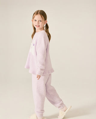 AIMER KIDS Fluffy Loungewear Set for Girls
