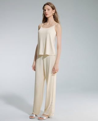 AIMER Bra Tank Pants Set