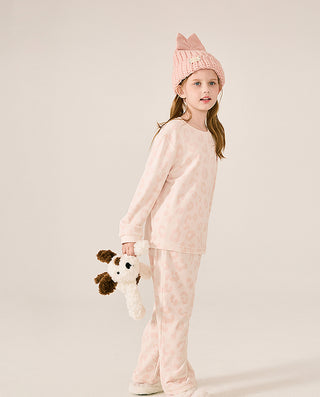 AIMER KIDS keep Warm Loungewear Set for Girls