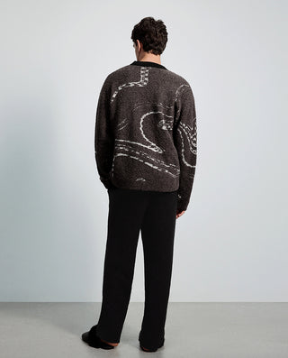 AIMER MEN Cozy Winter Crew Neck Lounge Set