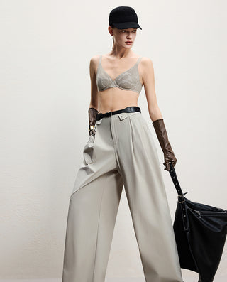 AIMER CHUANG Straight Cut Versatile Pants