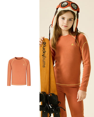 AIMER KIDS Girls Vitality MAX Warm-Keeping Top and Pants