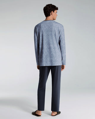 AIMER MEN Algae Long Sleepwear Pants