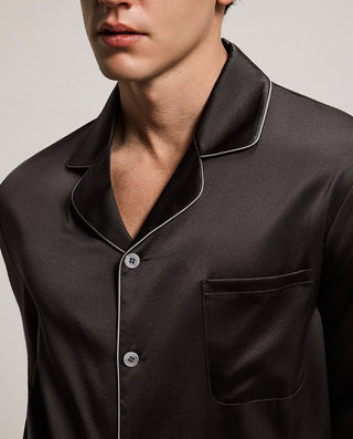 Aimer Men Silk Homewear Set