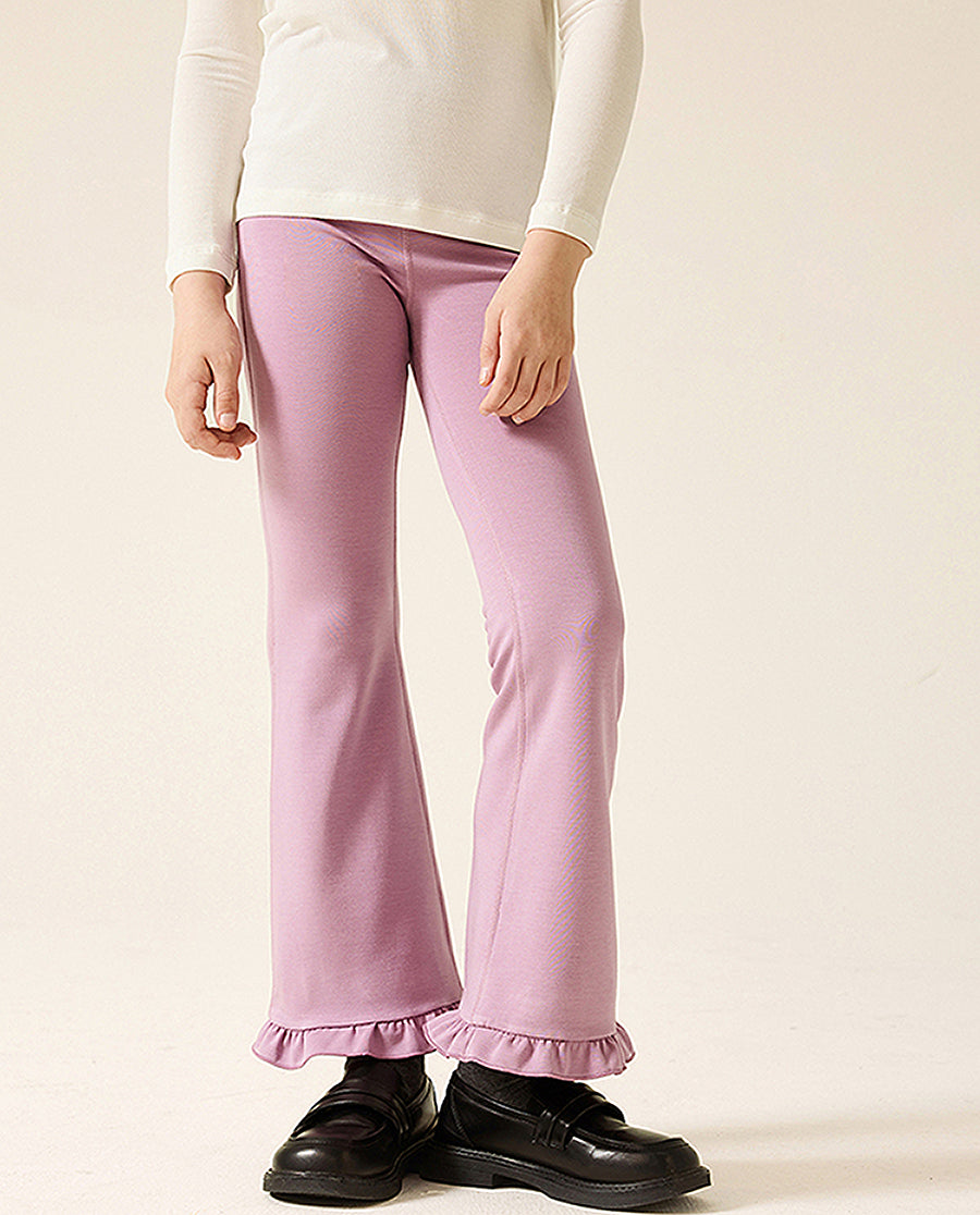 AIMER KIDS Lace Soft Trousers for Girls