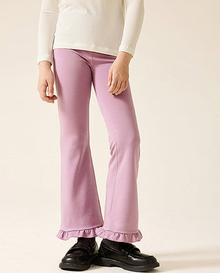 AIMER KIDS Lace Soft Trousers for Girls