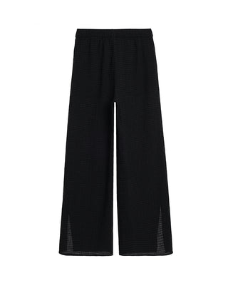 AIMER CHUANG Cotton Side Slit Pants