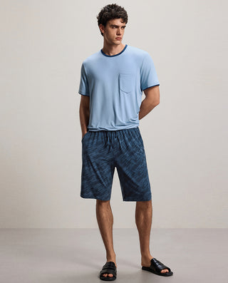 Aimer Men Short Sleeve Cooling Loungewear Set