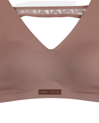 AIMER CHUANG V-neck Wireless Camisole Bra