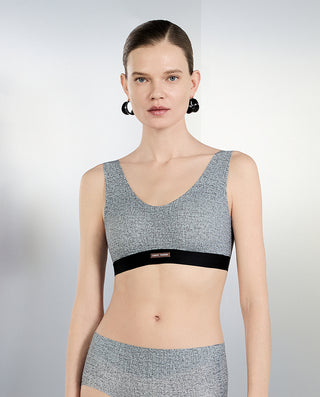 AIMER CHUANG Round-Neck Wireless Camisole Bra