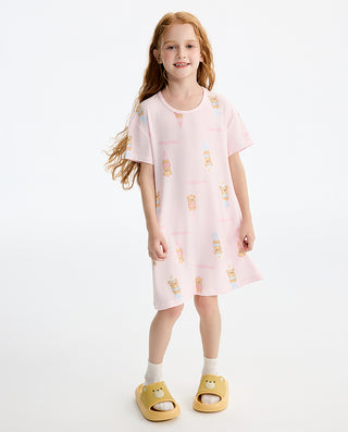 Aimer kids Short-sleeved Nightdress