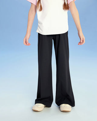 AIMER KIDS Girl Sports Leggings Slight Flare