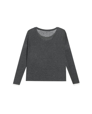 AIMER Cashmeren Long Sleeve Top