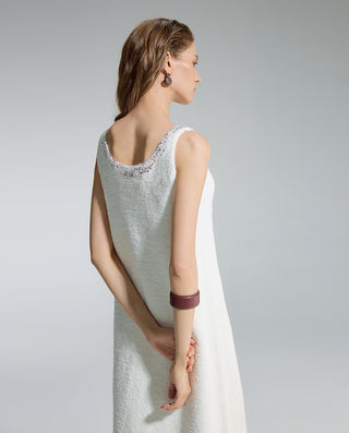 AIMER Sleeveless Dress Blanket Stockings Set
