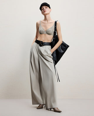 AIMER CHUANG Straight Cut Versatile Pants