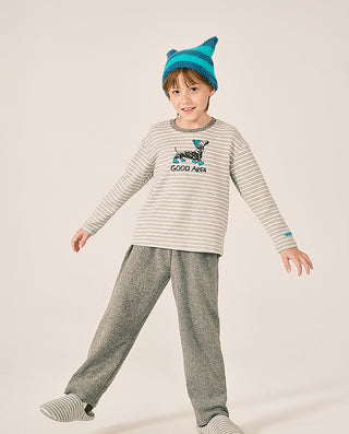 AIMER KIDS Family Look Stripe Loungewear Set