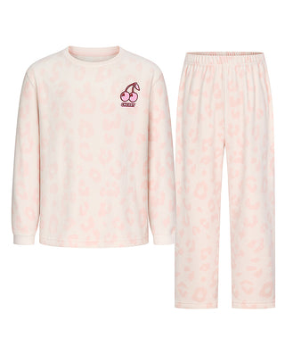 AIMER KIDS keep Warm Loungewear Set for Girls