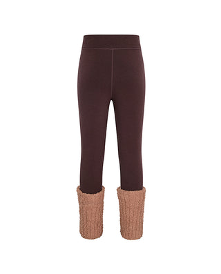 AIMER KIDS Velvety Soft Thicken Piled Pants for Girls