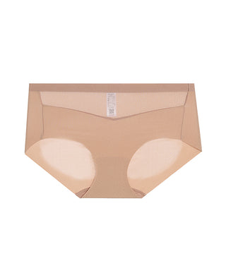 AIMER Sheer Seamless Mid-rise Boyshorts