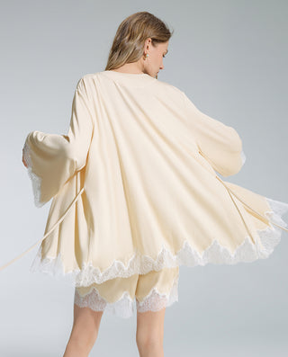 AIMER Bracelet Sleeve Short Robe