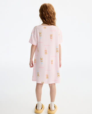 Aimer kids Short-sleeved Nightdress