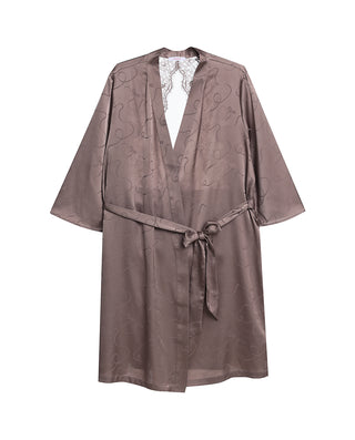 Aimer Sugar 3/4 Sleeve Lounge Robe