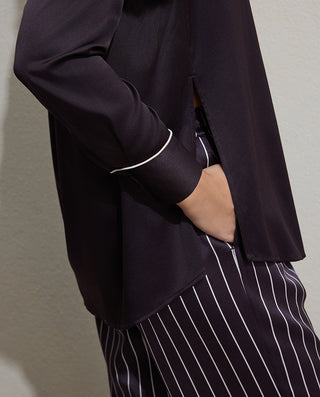 AIMER Silk Loungewear Set