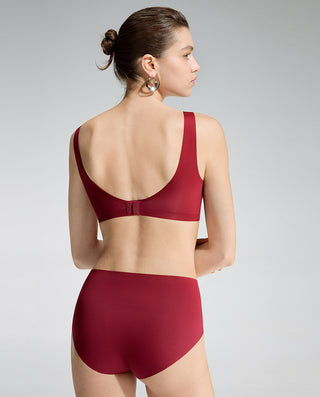 AIMER Wireless Vented Bra Mid-Rise Boyshorts Set