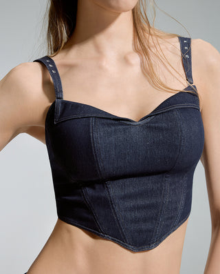 AIMER Denim-Inspired Wireless Bra