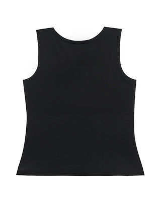 AIMER Wide Strap Crew Neck Bra Tank