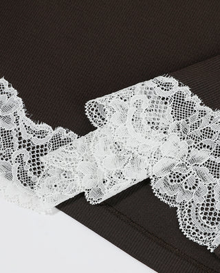 AIMER Algae Lace Cami Bra