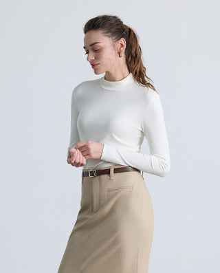 AIMER  Algae Thermal Long Sleeve Turtleneck