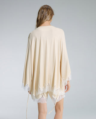 AIMER Bracelet Sleeve Short Robe