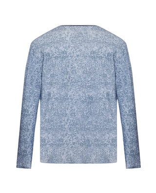 AIMER MEN Algae Crew Neck Long Sleeve Sleepwear Top
