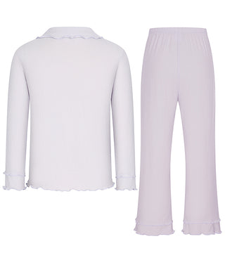 AIMER KIDS Warm Loungewear Set  for Girls
