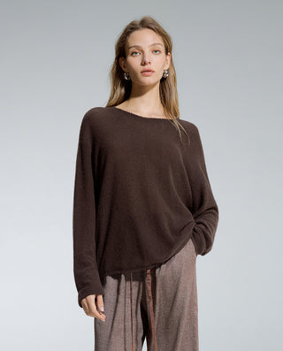 AIMER Crew Neck Long Sleeve Top