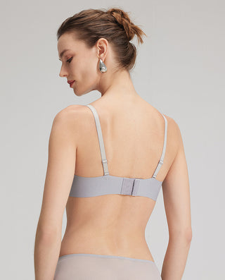 AIMER Lace Luxurious Sexy Thin Cup Bra