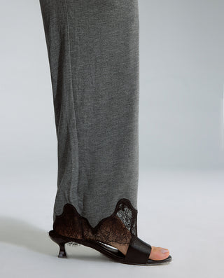 AIMER Crew Neck Long Sleeve Jumpsuit