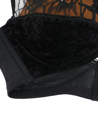 AIMER Suede Push Up Bra