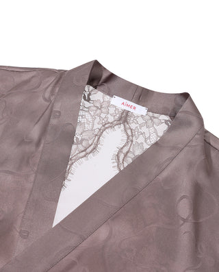 Aimer Sugar 3/4 Sleeve Lounge Robe