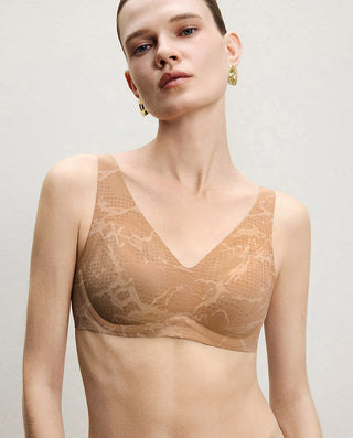 AIMER CHUANG V Neck Soft Vest Bra