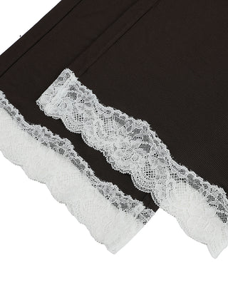 AIMER Algae Lace Pants