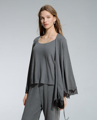 AIMER Bracelet Sleeve Short Robe