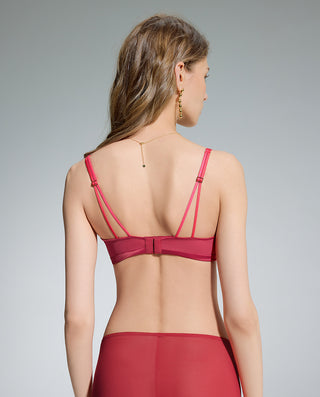 AIMER Lace Soft Support Thin Demi Bra