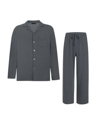 Aimer Men Plaid Homewear Set