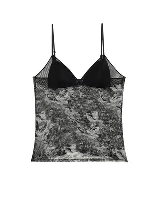 Aimer Thin Strap Bra In Vest