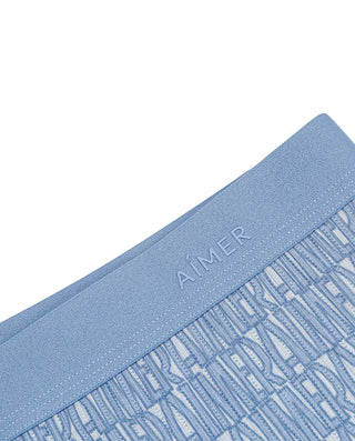 Aimer Men Fashion Jacquard  Trunks