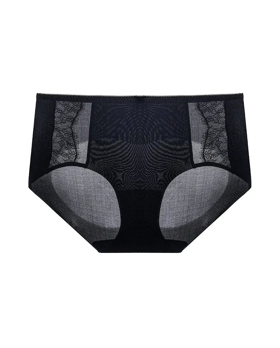 Aimer Lace Comfort Fit Mid-Rise Briefs